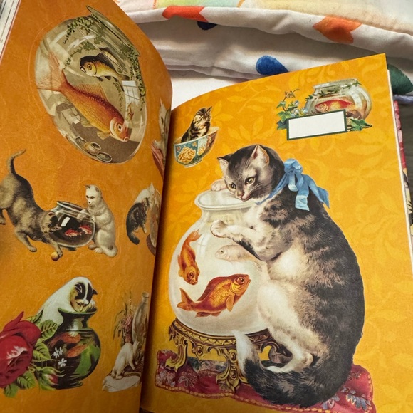 Victorian Cats Sticker Book by - Colorful - Picture 4 of 5